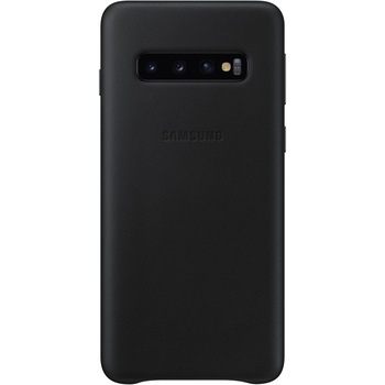 Husa de protectie Samsung Leather pentru Galaxy S10 G973, Black