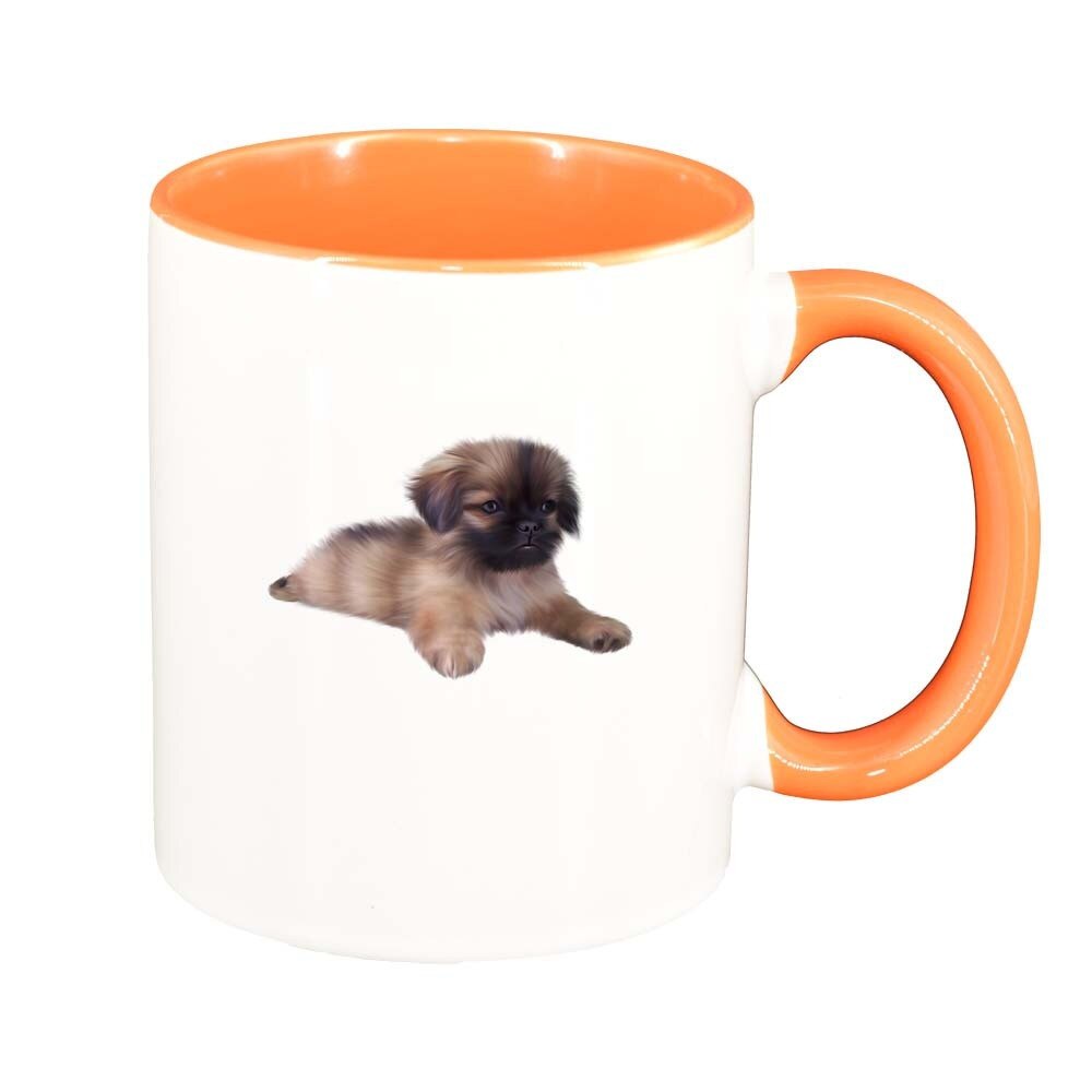 Cana Dog, interior portocaliu, 330ml, D355