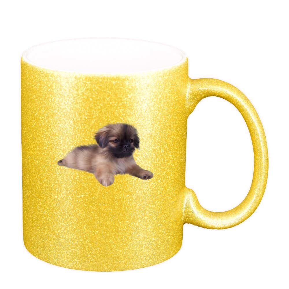 Cana Dog, auriu sidefata glitter, 330ml, D355