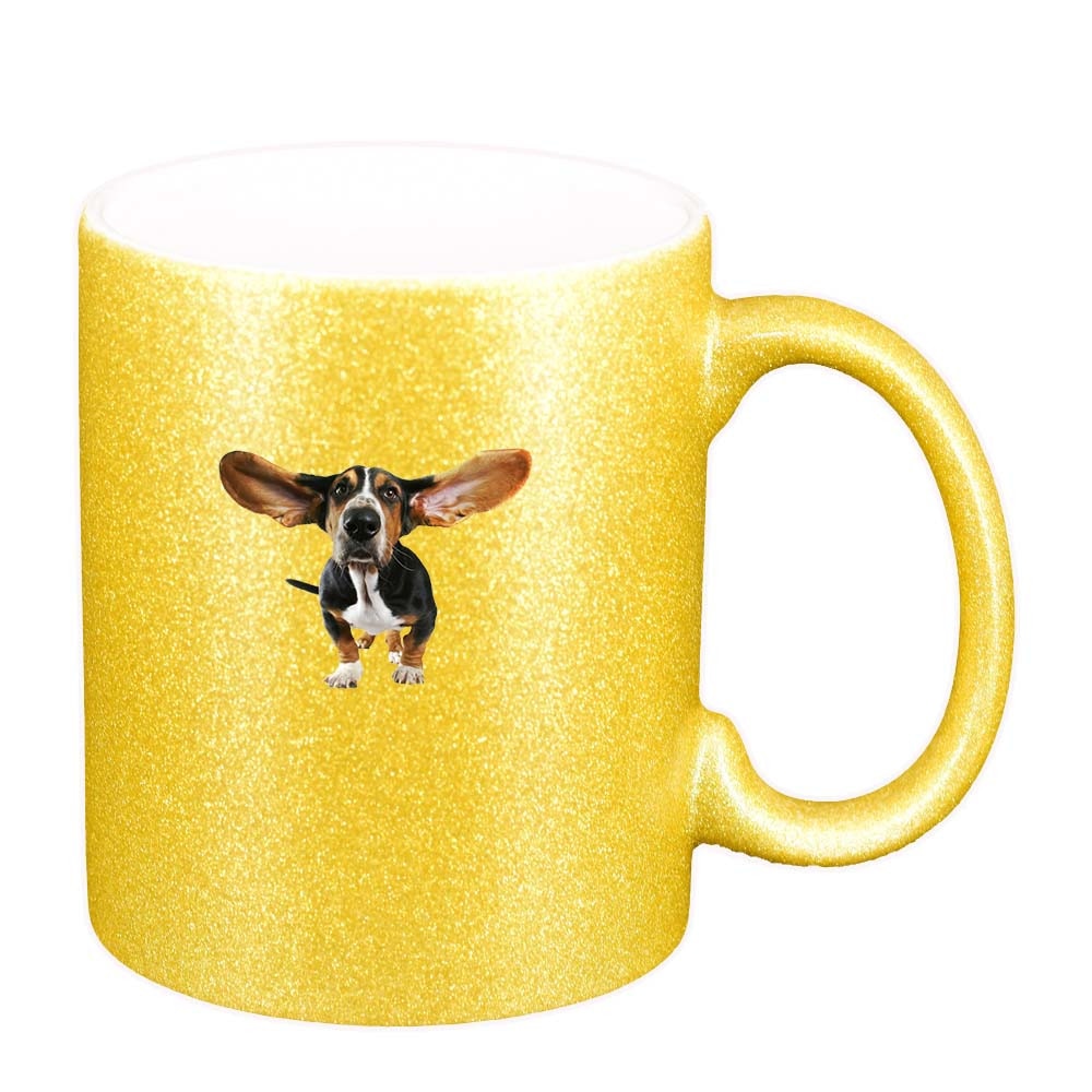 Cana Dog, auriu sidefata glitter, 330ml, D358