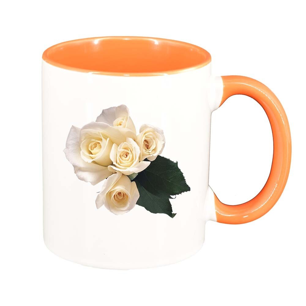 Cana Rose, interior portocaliu, 330ml, D360