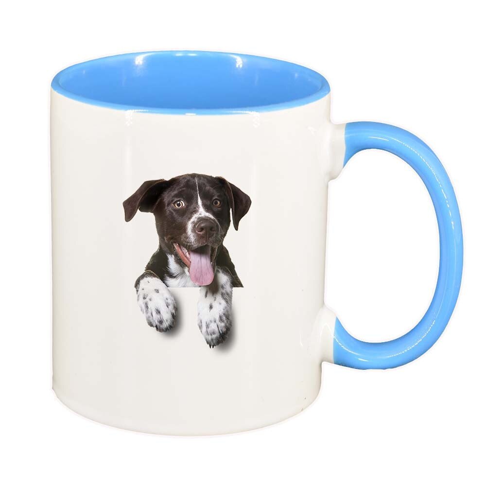 Cana Dog, interior albastru, 330ml, D354