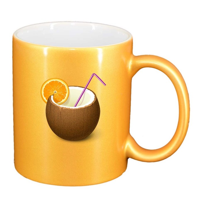 Cana Coctail, auriu sidefata, 330ml, D359