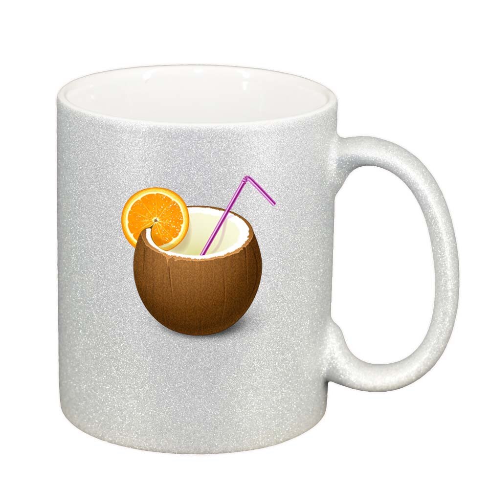 Cana Coctail, argintiu sidefata glitter, 330ml, D359