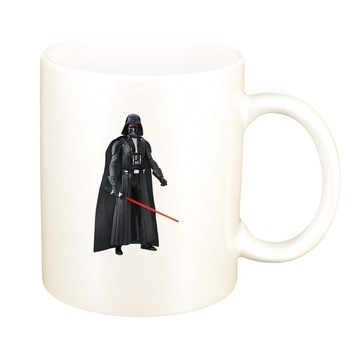 Cana Darth Vader, alb sidefata, 330ml, D366 Cana Darth Vader, alb sidefata, 330ml, D366