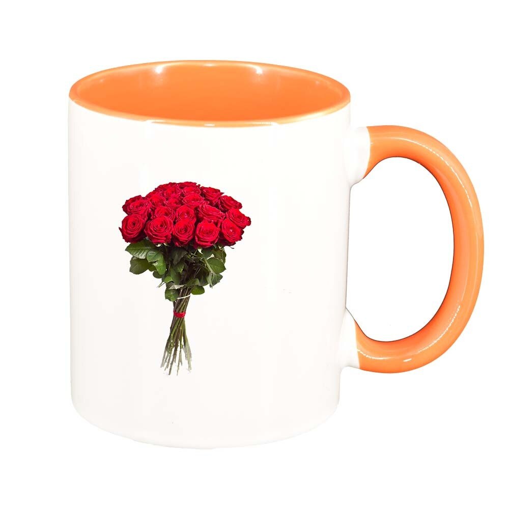 Cana Rose, interior portocaliu, 330ml, D363