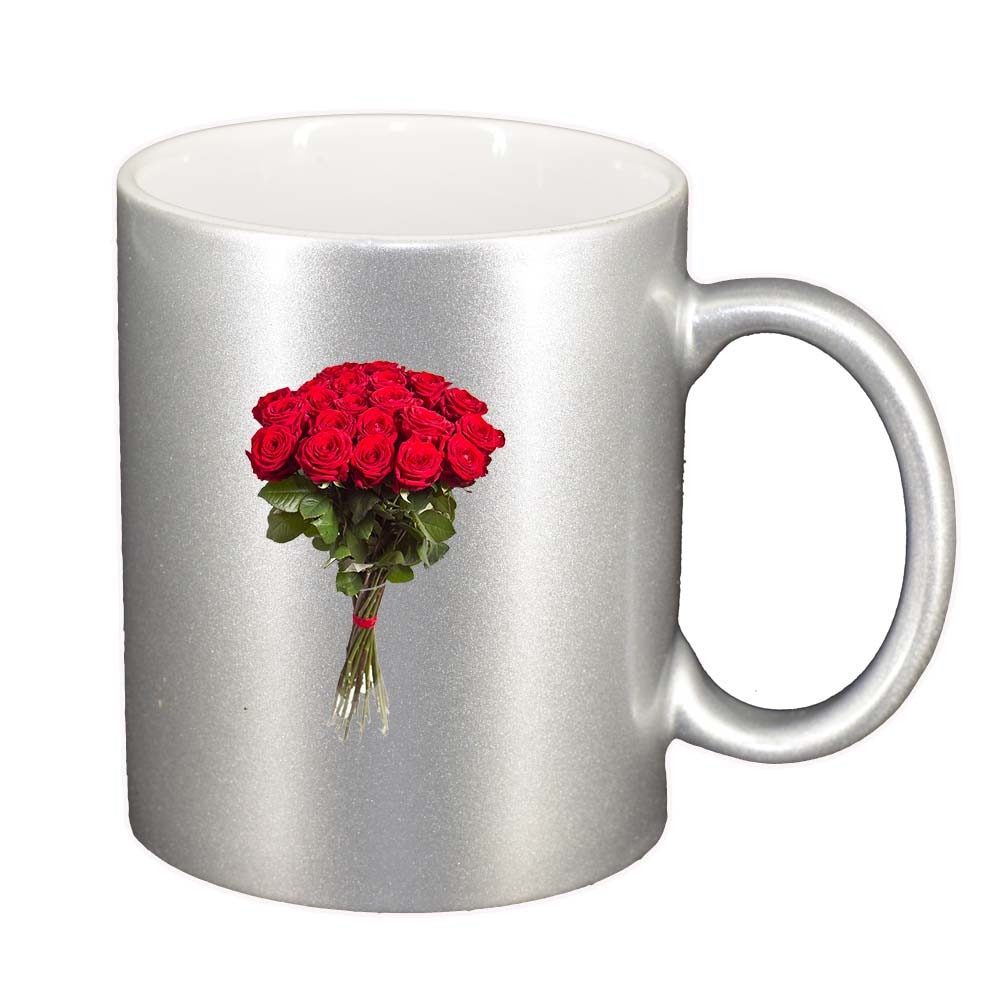 Cana Rose, argintiu sidefata, 330ml, D363