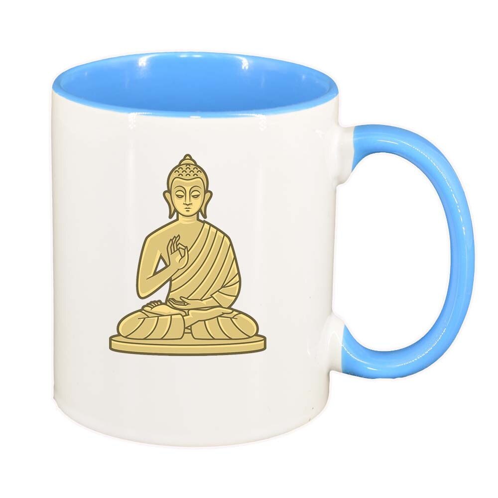 Cana Indian, interior albastru, 330ml, D369