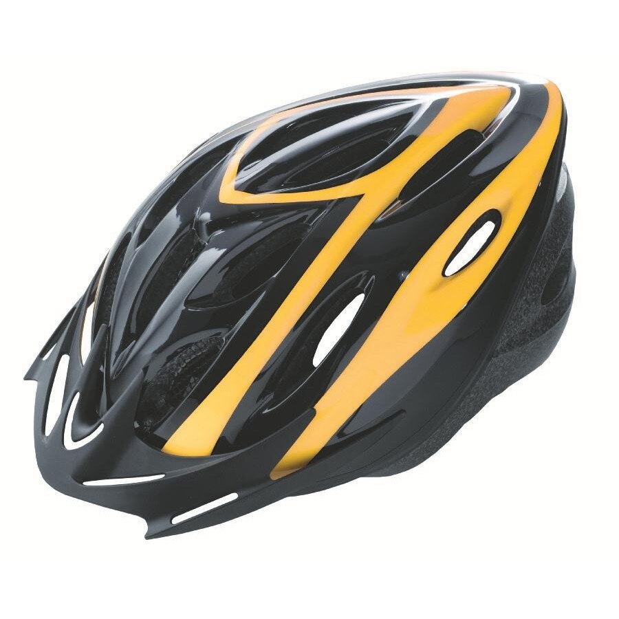 Casca Rider Culoare Negru/Galben Marime L (58-61cm)