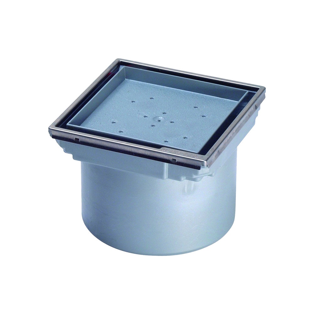 Piesa superioara de montaj faiantabila cu margini din otel inox, sistem 125, 48211, KESSEL