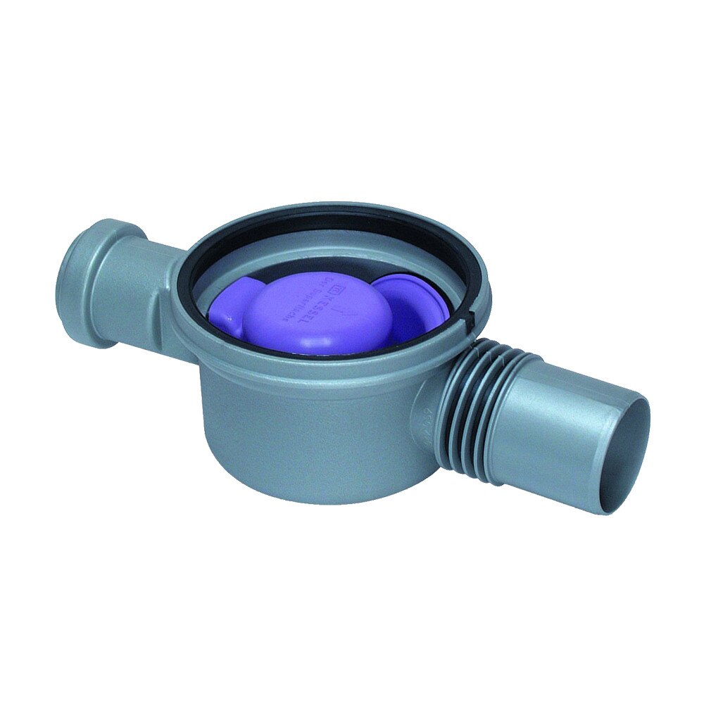 Corp de sifon cu evacuare laterala DN50, cu o intrare DN40, 42701, KESSEL