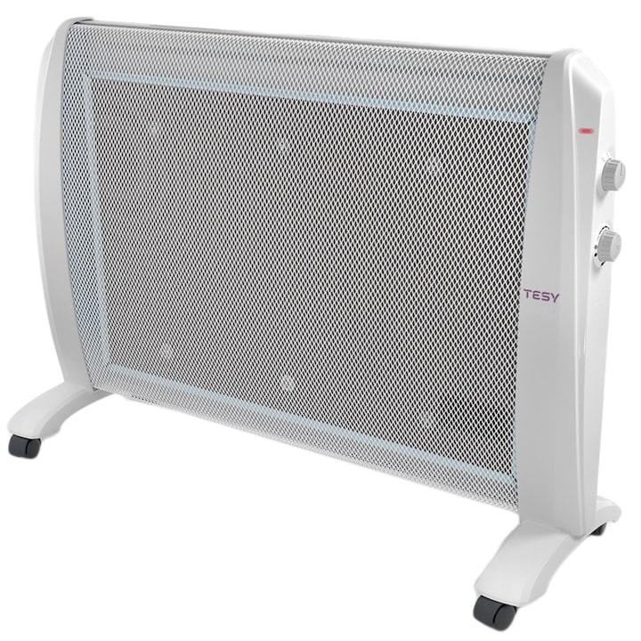 TESY MC2012 Elektromos konvektor padlóra, MICA fűtési elem, 2000 W, 2 erősségi fokozat, Biztonsági termosztát, Állítható termosztát, Fagyvédelem
