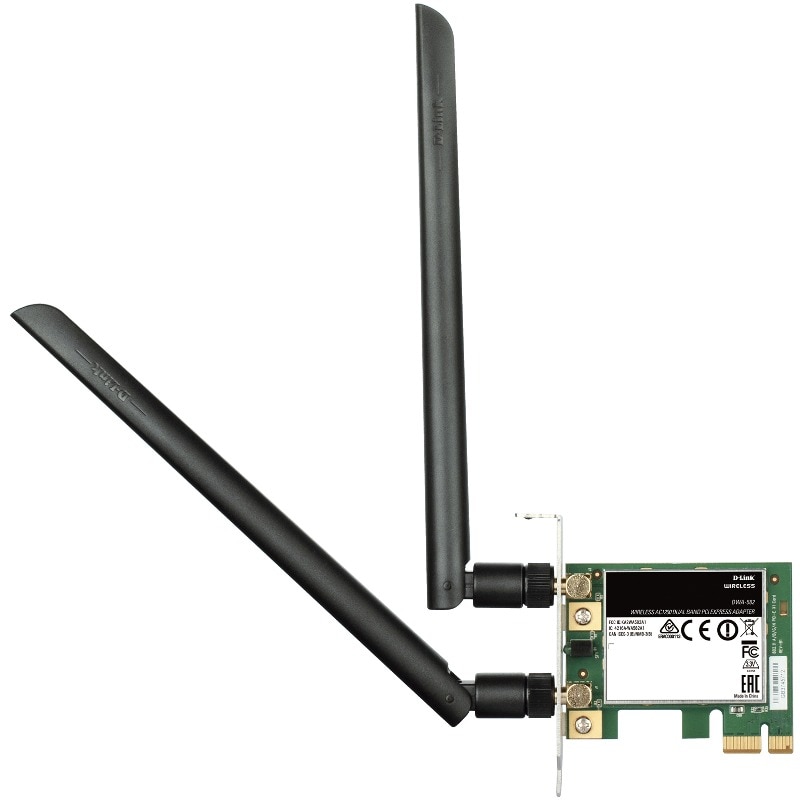 Adaptor Wireless D-Link AC1200 Dual Band, PCIe
