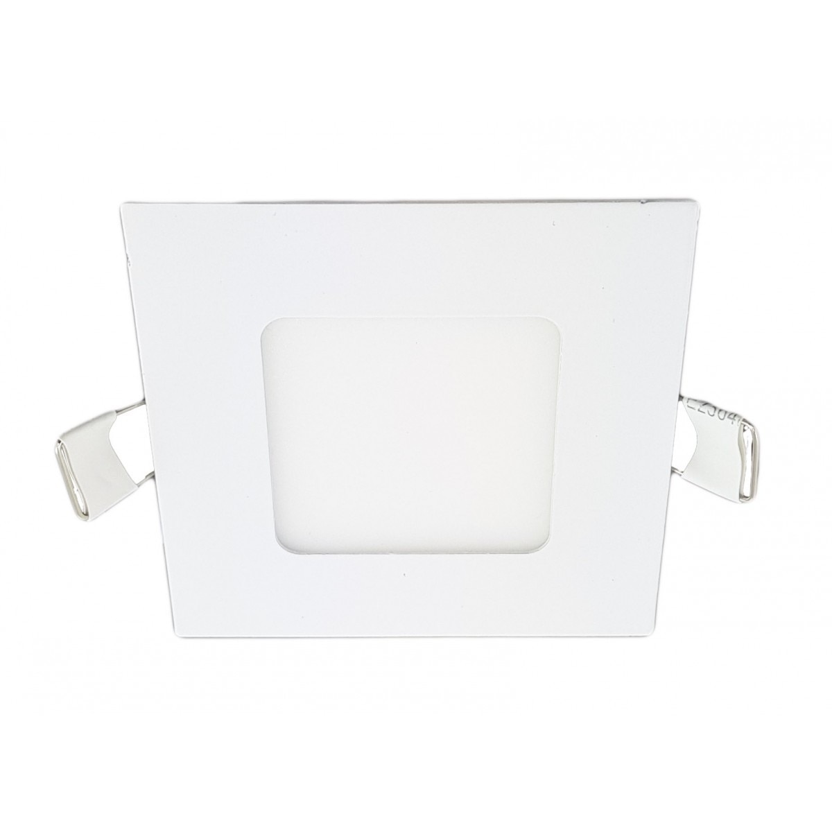 Spot Led Slim Patrat 120x120mm, 6W=40W, 6400K, lumina rece