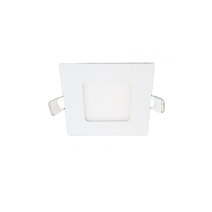 Spot Led Slim Patrat 166x166mm, 12W=75W, 6400K, lumina rece