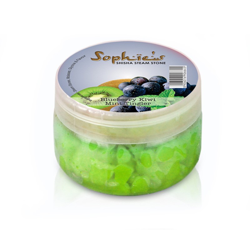 Pietre narghilea Blueberry Kiwi Mint Sophies 100g
