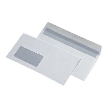 Plic DL, fereastra stanga, 110x220 mm, alb, 80 gr, autoadeziv, 1000 buc/cut Plic DL, fereastra stanga, 110x220 mm, alb, 80 gr, autoadeziv, 1000 buc/cut