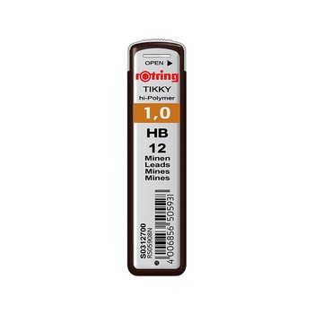 Rezerva creion 0.1 mm Rotring HB Rezerva creion 0.1 mm Rotring HB