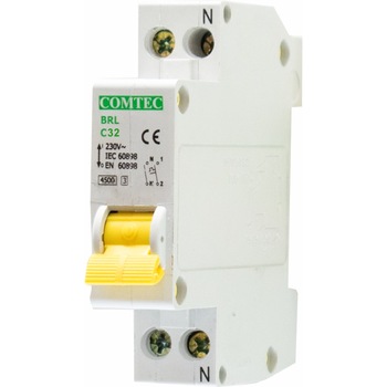 Intrerupator automat BRL bipolar intr-un modul COMTEC, 32A, curba C Intrerupator automat BRL bipolar intr-un modul COMTEC, 32A, curba C