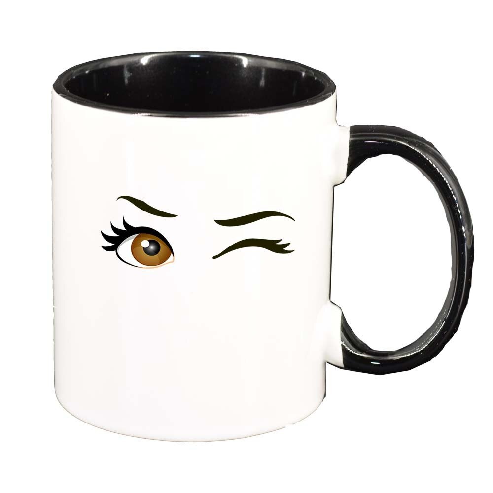 Cana Blink, interior negru, 330ml, D375