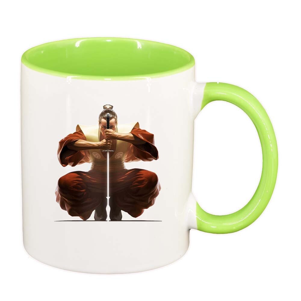 Cana Warrior, interior verde deschis, 330ml, D376