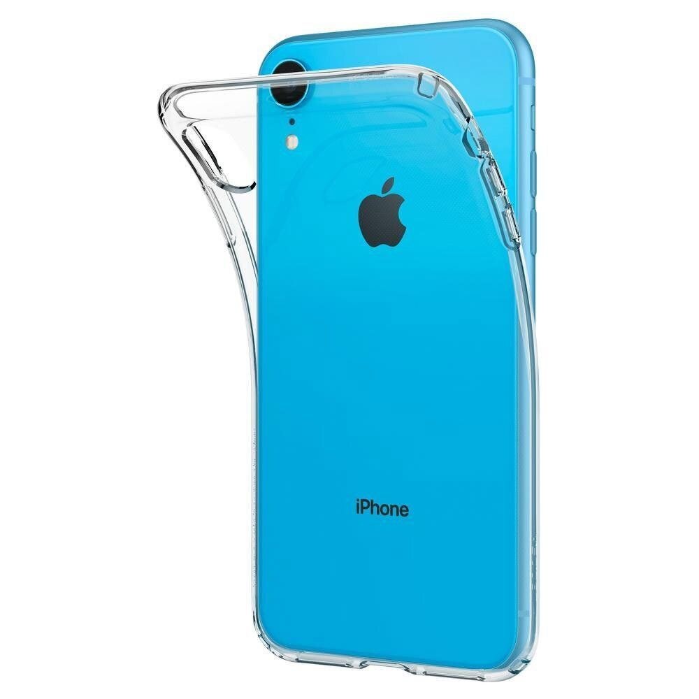 Husa Silicon iPhone XR - Spigen Liquid Crystal - transparent