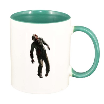 Cana Zombie, interior verde, 330ml, D374 Cana Zombie, interior verde, 330ml, D374