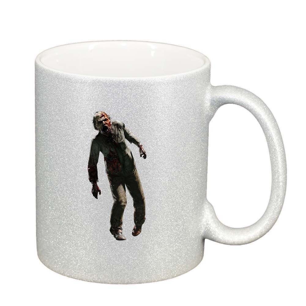 Cana Zombie, argintiu sidefata glitter, 330ml, D374