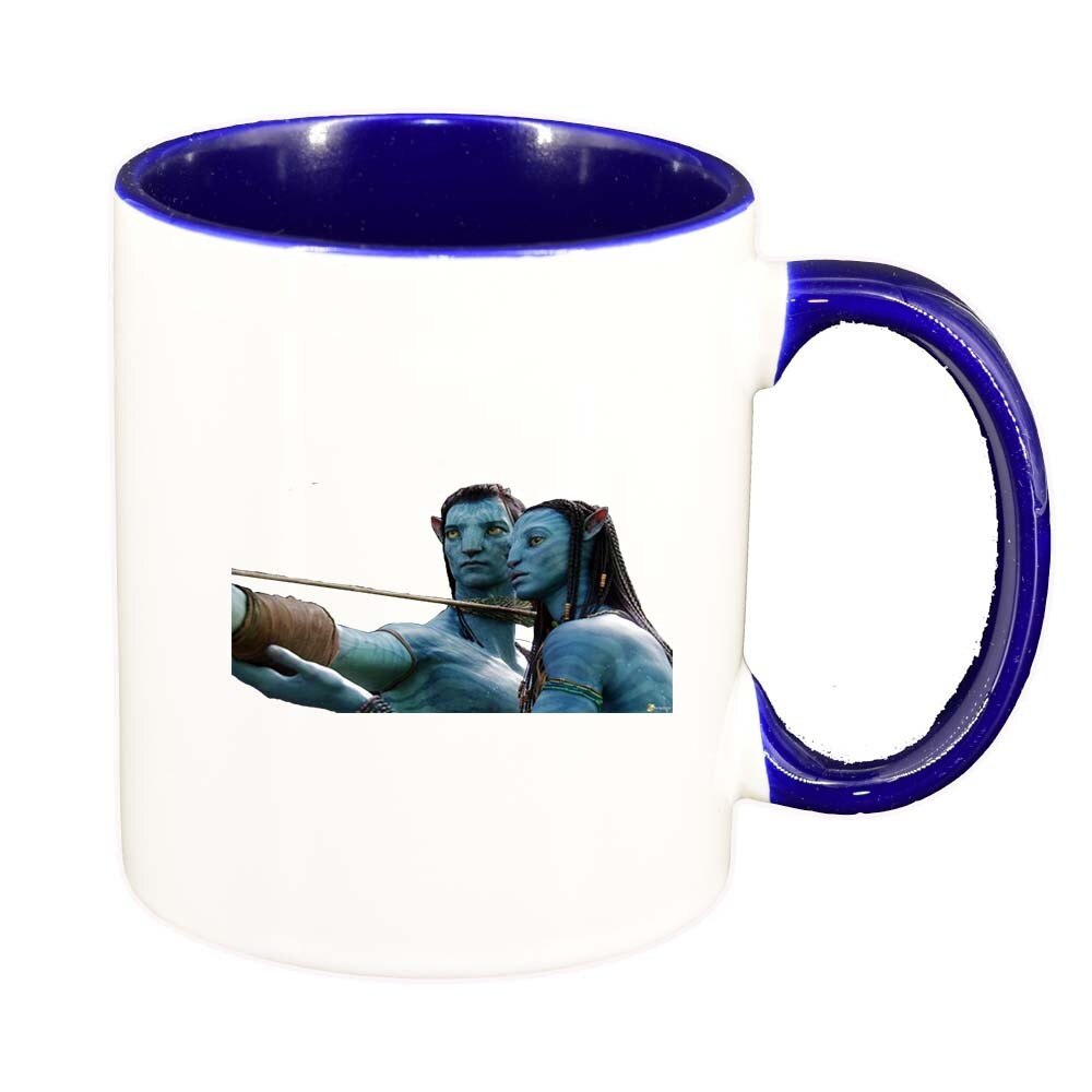 Cana Avatar, interior albastru inchis, 330ml, D377