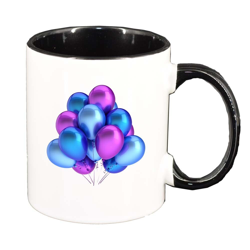 Cana Balloon, interior negru, 330ml, D378