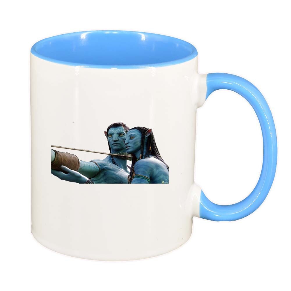 Cana Avatar, interior albastru, 330ml, D377