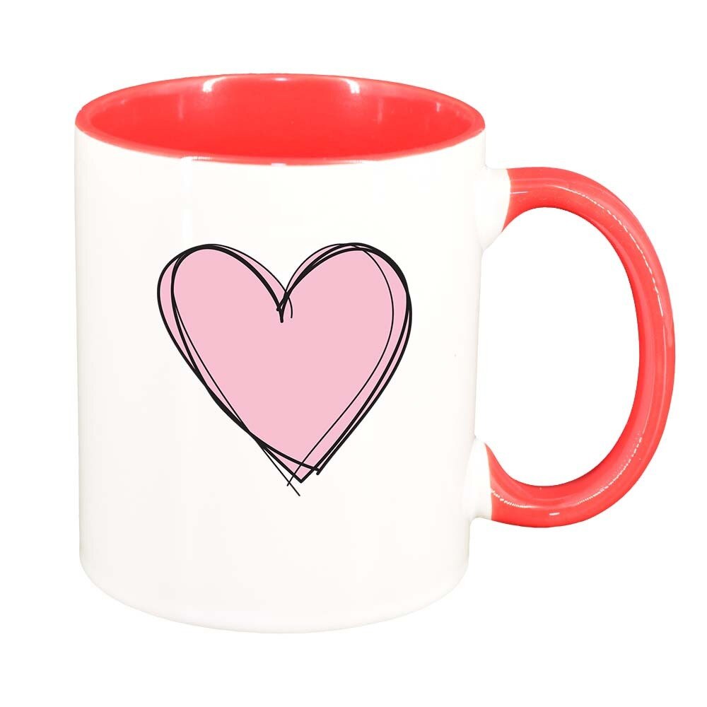 Cana Love, interior rosu, 330ml, D381