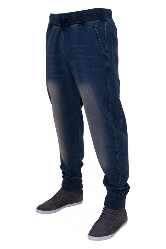 Pantaloni trening tip denim - Urban Classics, original, Original