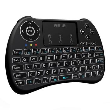 Mini tastatura Wireless iluminata LED, touchpad Combo, smart TV PC, Rii H9 Mini tastatura Wireless iluminata LED, touchpad Combo, smart TV PC, Rii H9