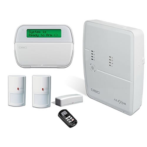 Kit sistem alarmare profesional wireless DSC