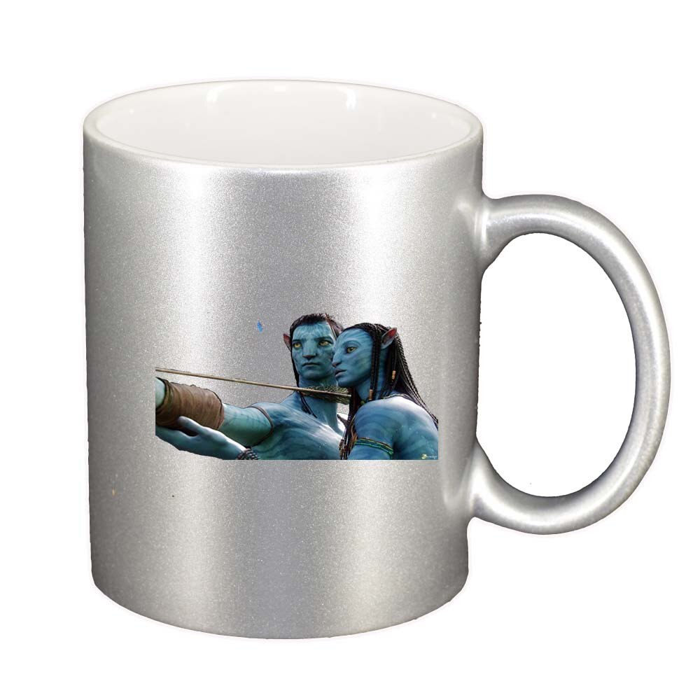 Cana Avatar, argintiu sidefata, 330ml, D377