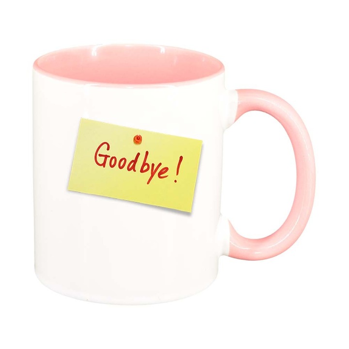 Cana Goodbye, interior roz, 330ml, D387