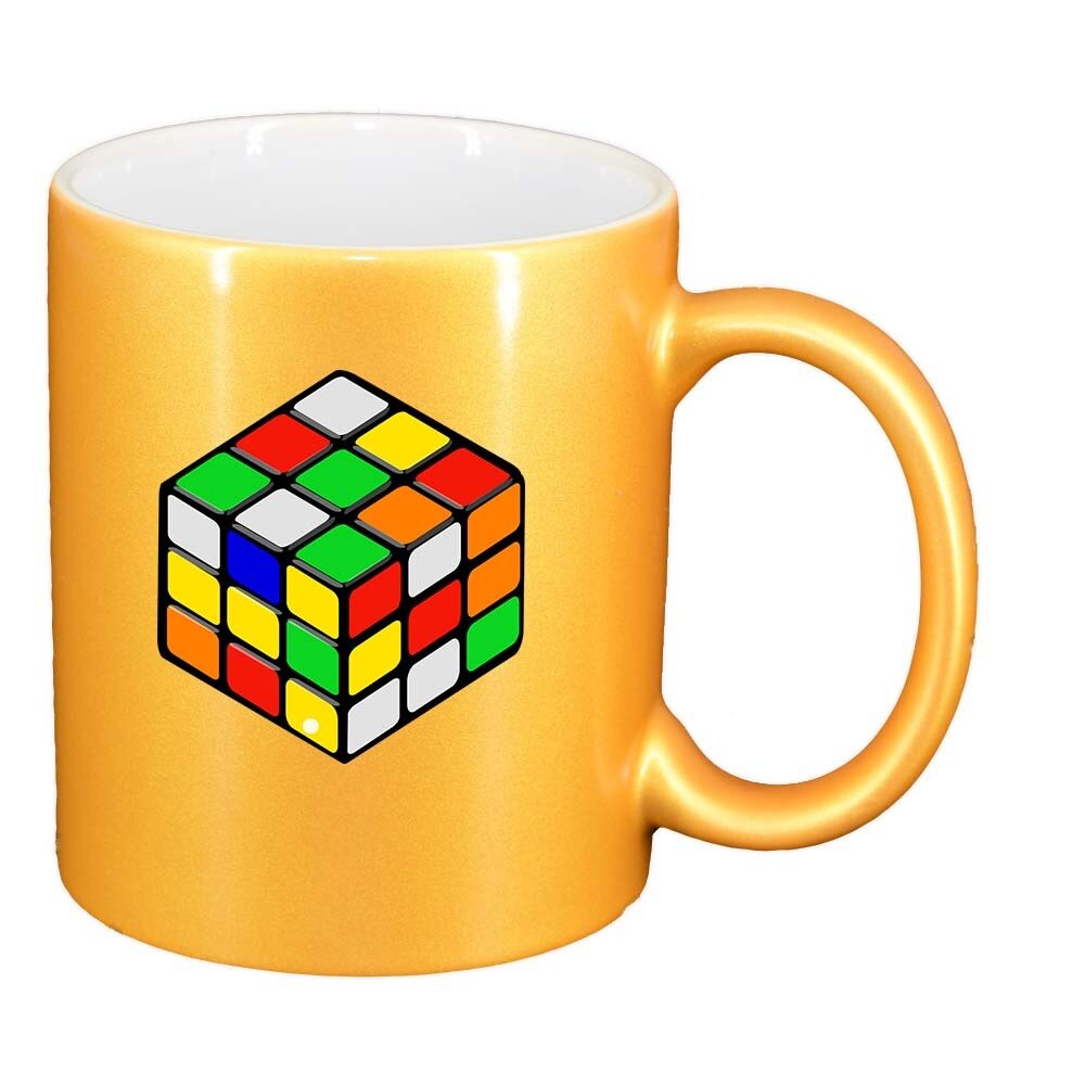 Cana Cube, auriu sidefata, 330ml, D386