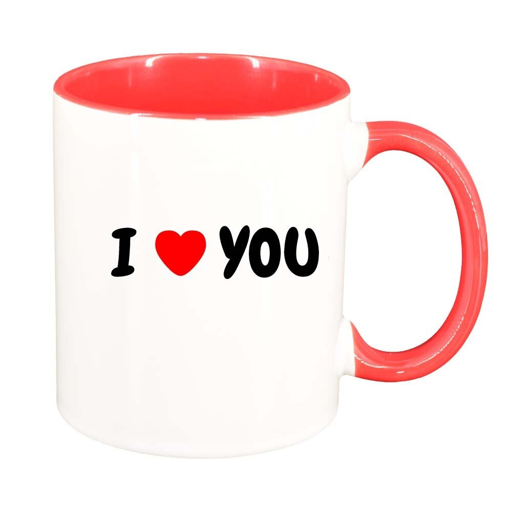 Cana Love, interior rosu, 330ml, D392