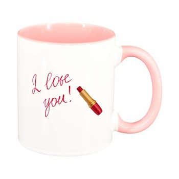 Cana Love, interior roz, 330ml, D394 Cana Love, interior roz, 330ml, D394