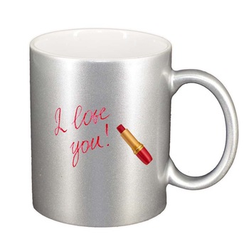 Cana Love, argintiu sidefata, 330ml, D394 Cana Love, argintiu sidefata, 330ml, D394