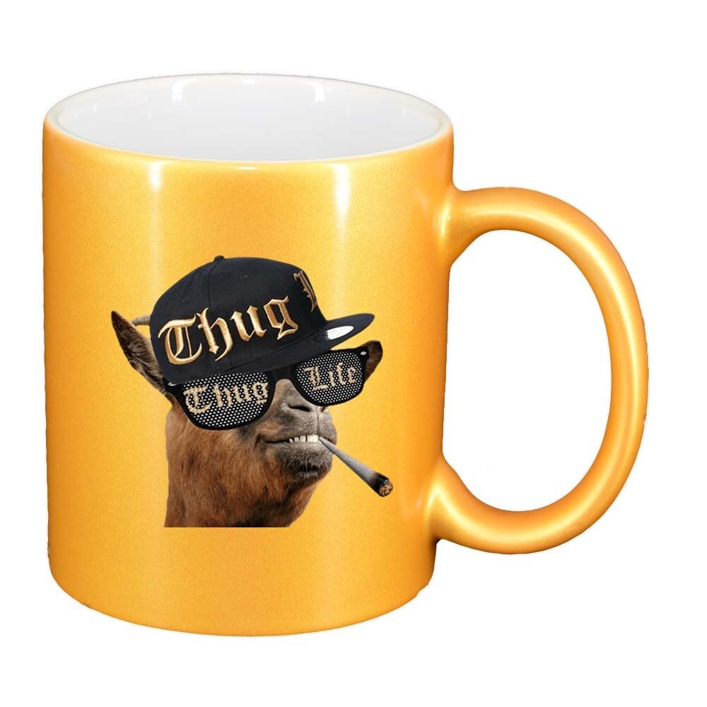 Cana Thug Life, auriu sidefata, 330ml, D395