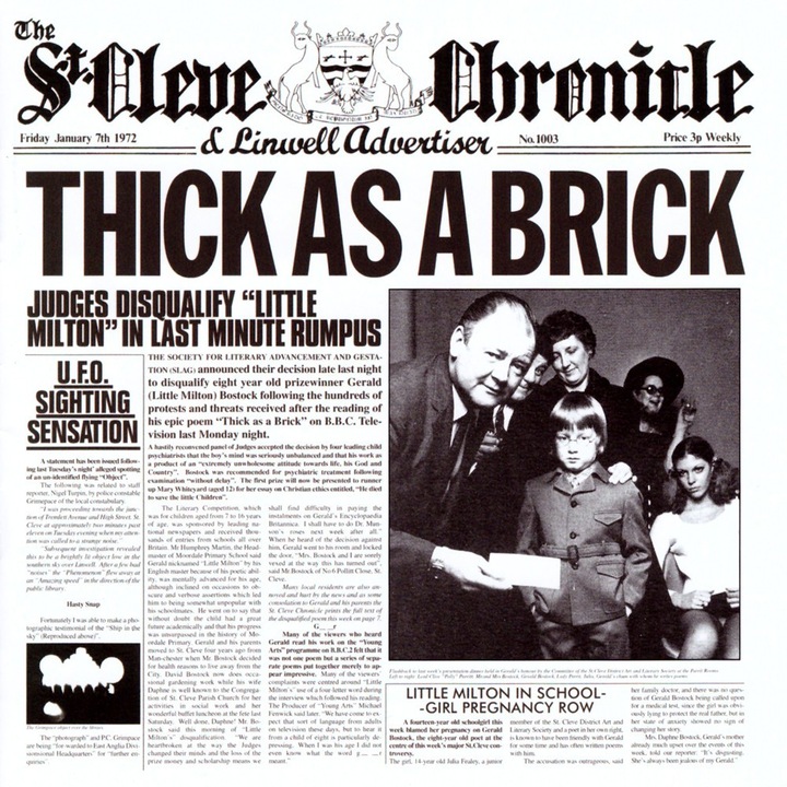 Jethro Tull - Thick As A Brick - CD