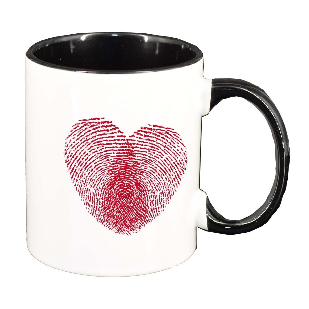 Cana Love, interior negru, 330ml, D403