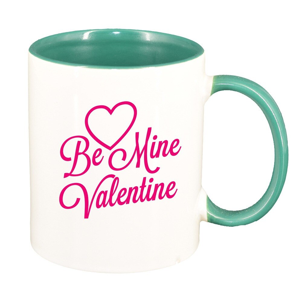 Cana Love, interior verde, 330ml, D402