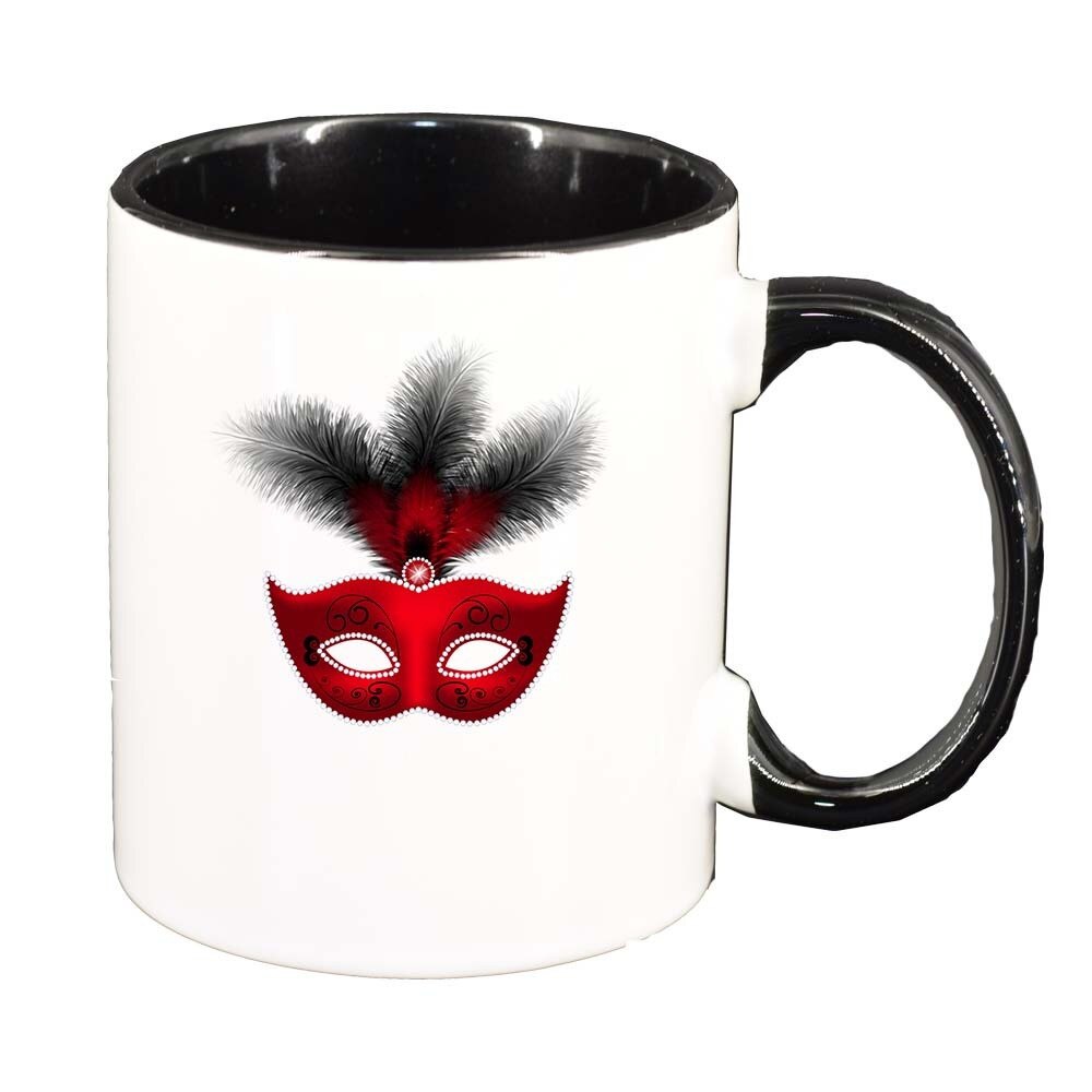 Cana Carnival, interior negru, 330ml, D406