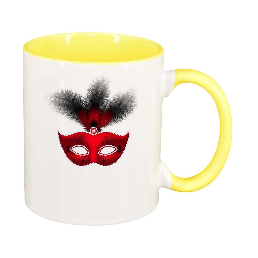 Cana Carnival, interior galben, 330ml, D406