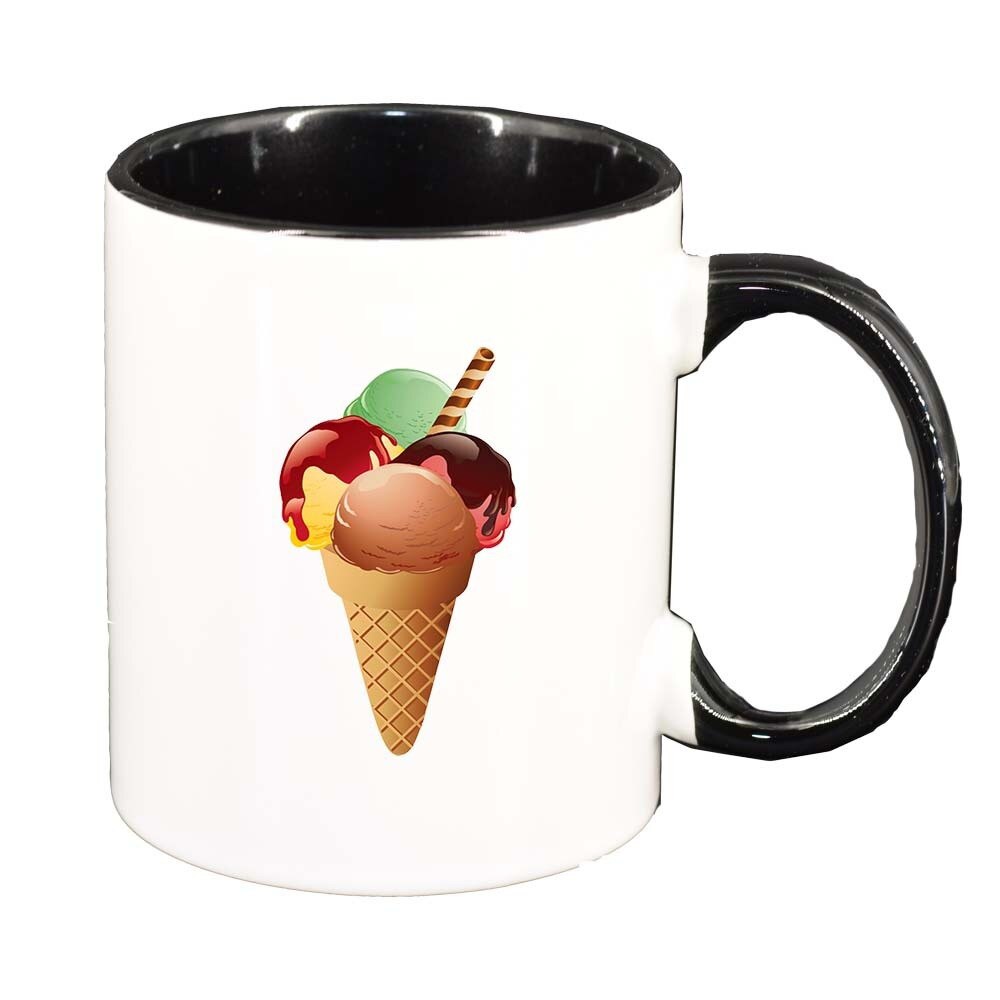 Cana Lollypop, interior negru, 330ml, D408