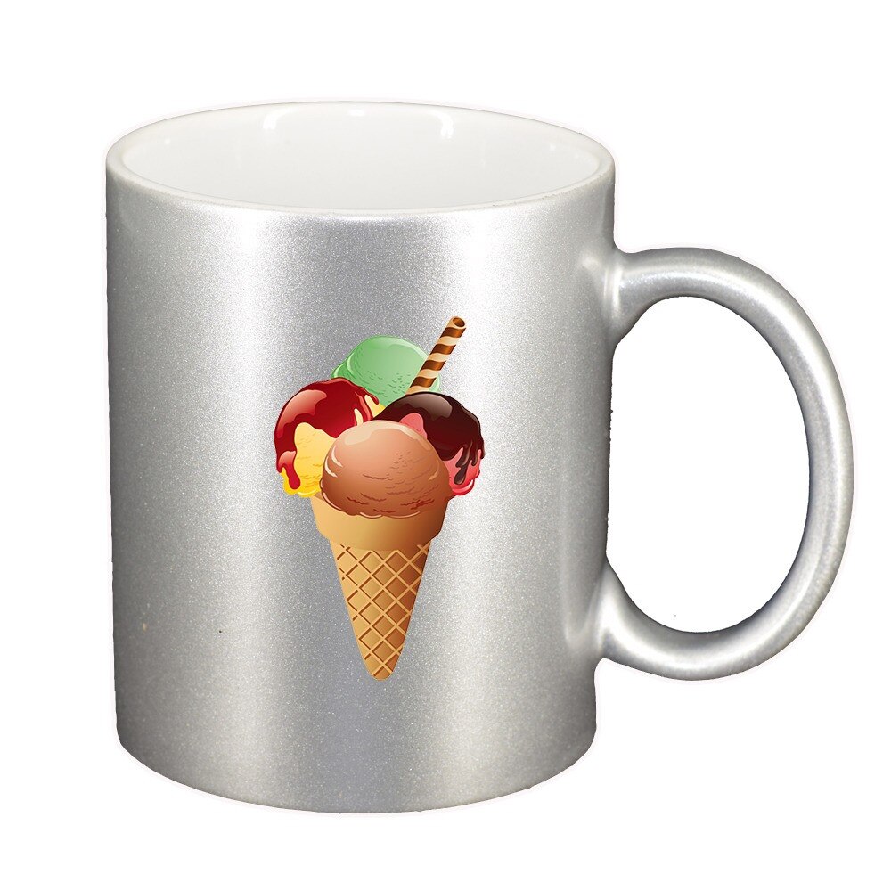 Cana Lollypop, argintiu sidefata, 330ml, D408