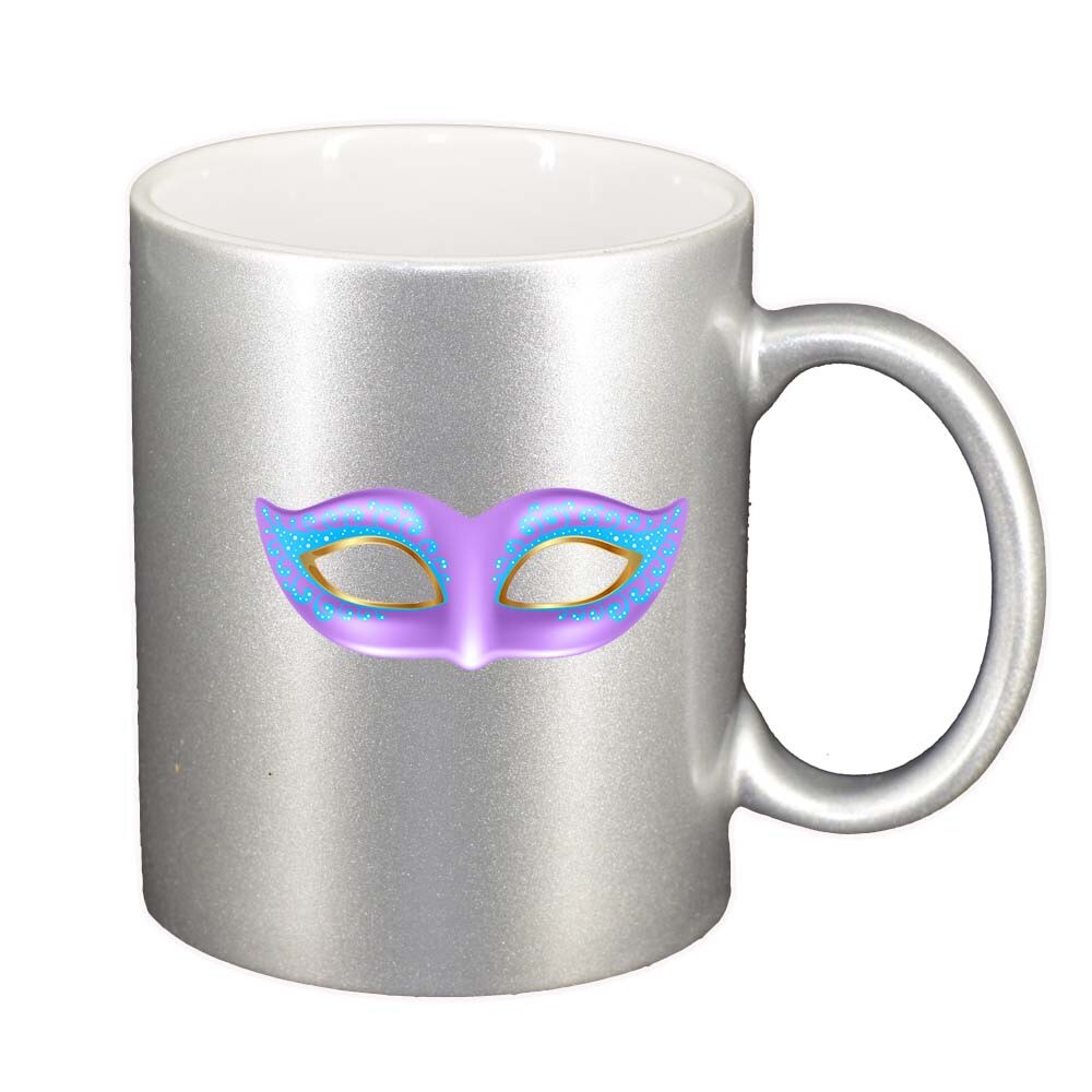 Cana Carnival, argintiu sidefata, 330ml, D405